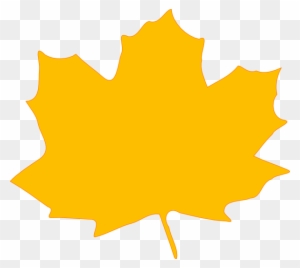 Yellow Fall Leaf Clip Art At Clker Com Vector Clip - Yellow Autumn Leaf Clip Art