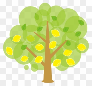 Clip Art Of Lemon Tree Clipart - Lemon Tree Clipart