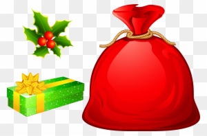 Christmas Tree - Santas Bag Clipart