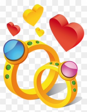 Wedding Ring Clip Art Pictures Free Clipart Images - Cute Stickers For Whatsapp