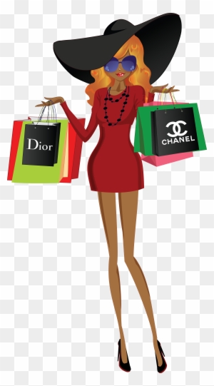 Shopping Girl Clipart Transparent Png Clipart Images Free Download Clipartmax