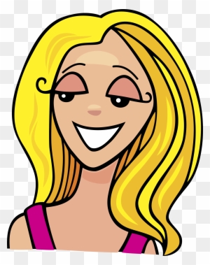 Blond Royalty-free Girl Clip Art - Blonde Woman Cartoon Character