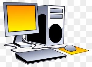 Desktop Computer Clip Art Images Pictures - Computer Pic Without Background