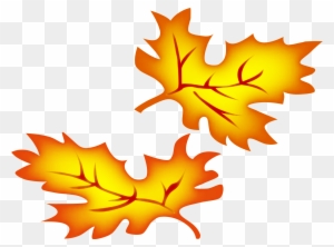 Pumpkin - Fall Leaves Clip Art