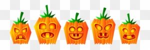 Selection Of Halloween Pumpkin Vector Illustration - Jack O Lantern Line Throw Blanket