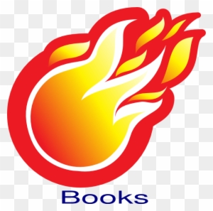 Fire Ball Books Clip Art - Cannon Ball On Fire