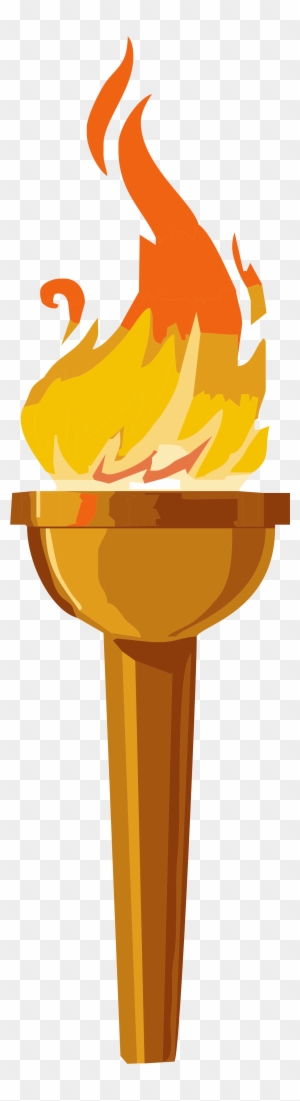 Sport Clipart Torch - Olympic Torch Png - Free Transparent PNG Clipart