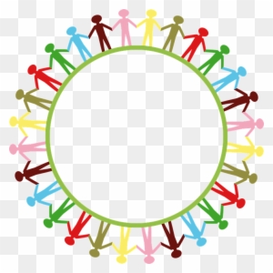 Earth Clipart Circle - We Are One Big Family