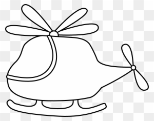 Pencil Mascot Character Helicopter 2 Line Art 0 Clipart - Cute Helicopter Clipart Black And White