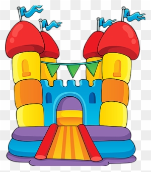 Bouncy Castle Clipart - Jumping Castle Clip Art