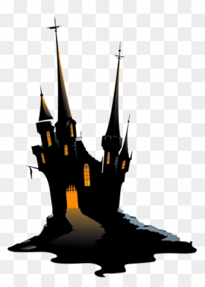 Large Haunted Castle Png Clipart Ideas For The House - Haunted Castle Png