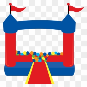 Clipart Bouncy House Bounce Clip Art For Free - Bounce House Clipart Png