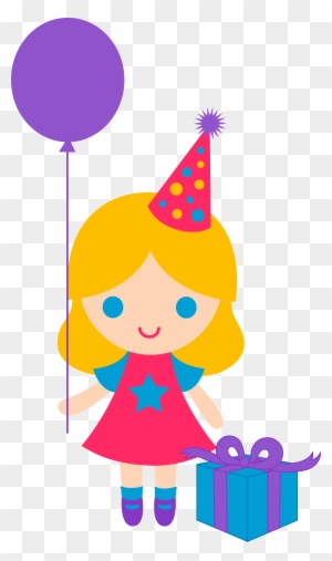 Boy Birthday Cake Clipart - Birthday Girl Clipart