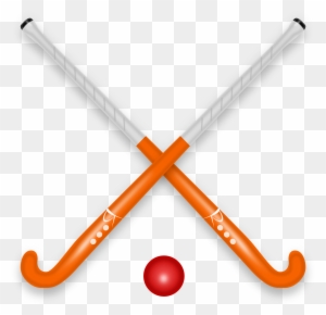 Ball Hockey Clipart - Field Hockey Stick And Ball