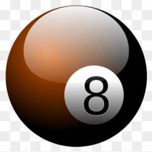 Eight Ball Clip Art - Pool Balls Clip Art