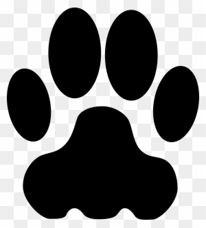 Cougar Paw Print Clip Art Clipart Best - Dog Paw Transparent Background