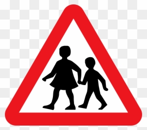 Oktober, Haben Wir Schüler Der Flex D Unsere Schulwege - School Zone Traffic Sign