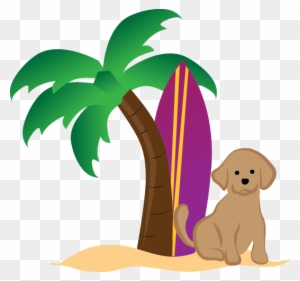 Only Dogs Are Allowed In Our Pet-friendly Properties - Palm Tree Clip Art