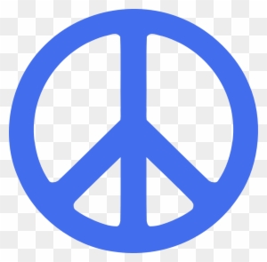 Clipart Info - Blue Peace Sign Clip Art