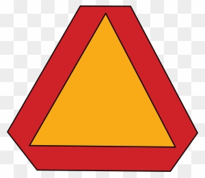 Clipart - Slow Moving Vehicle Signs