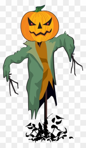 Scarecrow Clip Art Graphics Free Clipart Images Clipartcow - Halloween Scarecrow Clipart