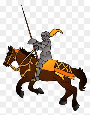 State Sport Of Maryland - Knights On Horse Clipart Png