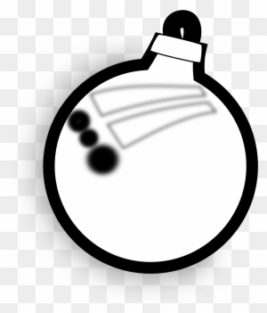 Christmas Ornament Black And White Christmas Ornament - Christmas Day