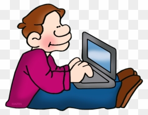 Digital Story Telling - Writing An Email Clipart