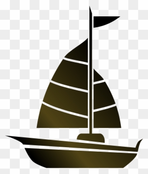 Larger Clipart Sail Boat - Simple Sailboat