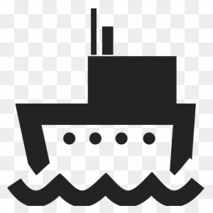 Bold Boat Silhouette Stamp - Boat