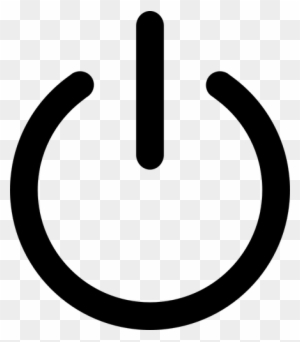 Computer Power Symbol - Switch On Off Symbol - Free Transparent PNG ...