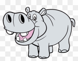 Hippo Head Clipart This Mfcooj Clipart - Hippo Coloring