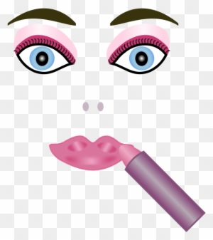 Free Makeup - Makeup Face Clipart Transparent