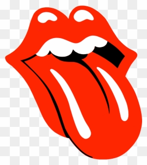 Lips Clipart Rolling Stones - Rolling Stone Logo Png