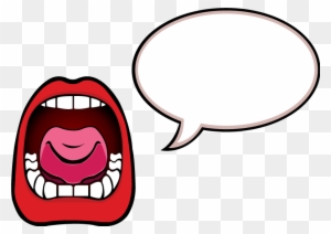 Talking Mouth Clipart - Scream Vector