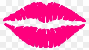 Lips Kiss Hot Pink Mouth Love Allurance Al - Lips Clip Art
