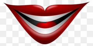 Smiley Mouth Lip Clip Art - Clown Smile