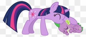 My Little Pony Spike And Twilight Kiss - Twilight Sparkle X Spike