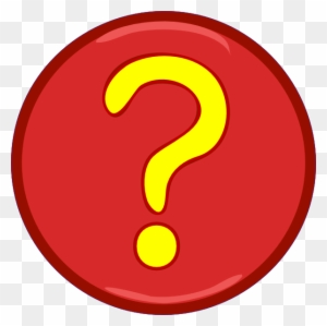 Yellow Question Mark Inside Red Circle Clip Art - Question Mark Clip Art