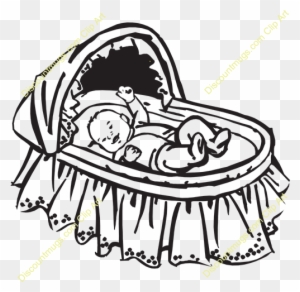 Clipart Info - Baby In A Crib Drawing