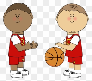 Boy Playing Basketball Clipart Boys Clip Art Image - Boys Playing Basketball Clipart