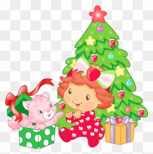 Strawberry Shortcake Clip Art - Baby Strawberry's First Christmas Strawberry Shortcake...