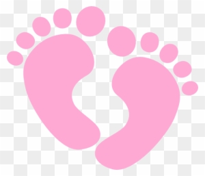 Baby Girl Clipart Free Clipartmonk Free Clip Art Images - Pink Baby Feet Clipart