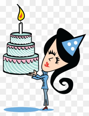 Clipart Girls Birthday Cake Ideas And Designs - Birthday Cake Girl Png