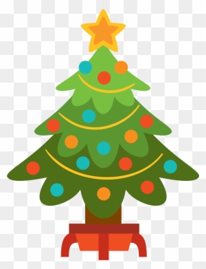 Unique Christmas Tree Clipart Kid - Merry Christmas Tree Png