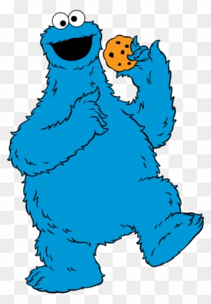 Free Clip Art Of Cookie Monster Clipart - Sesame Street Characters Clipart