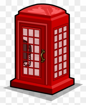 This High Quality Free Png Image Without Any Background - Telephone Booth Club Penguin