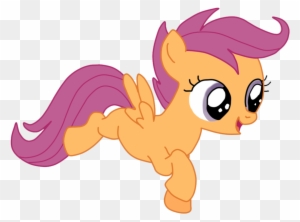My Little Pony Scootaloo Flying - Mlp Scootaloo Flying Transparent