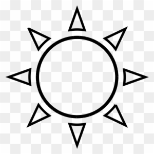 Sun Clipart Black And White - Simple Sun Drawing Sun Clipart Black And White - Simple Sun Drawing