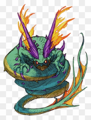 Sprite, Bofiii Tiamatfrontidlesprite - Breath Of Fire 3 Dragon Forms